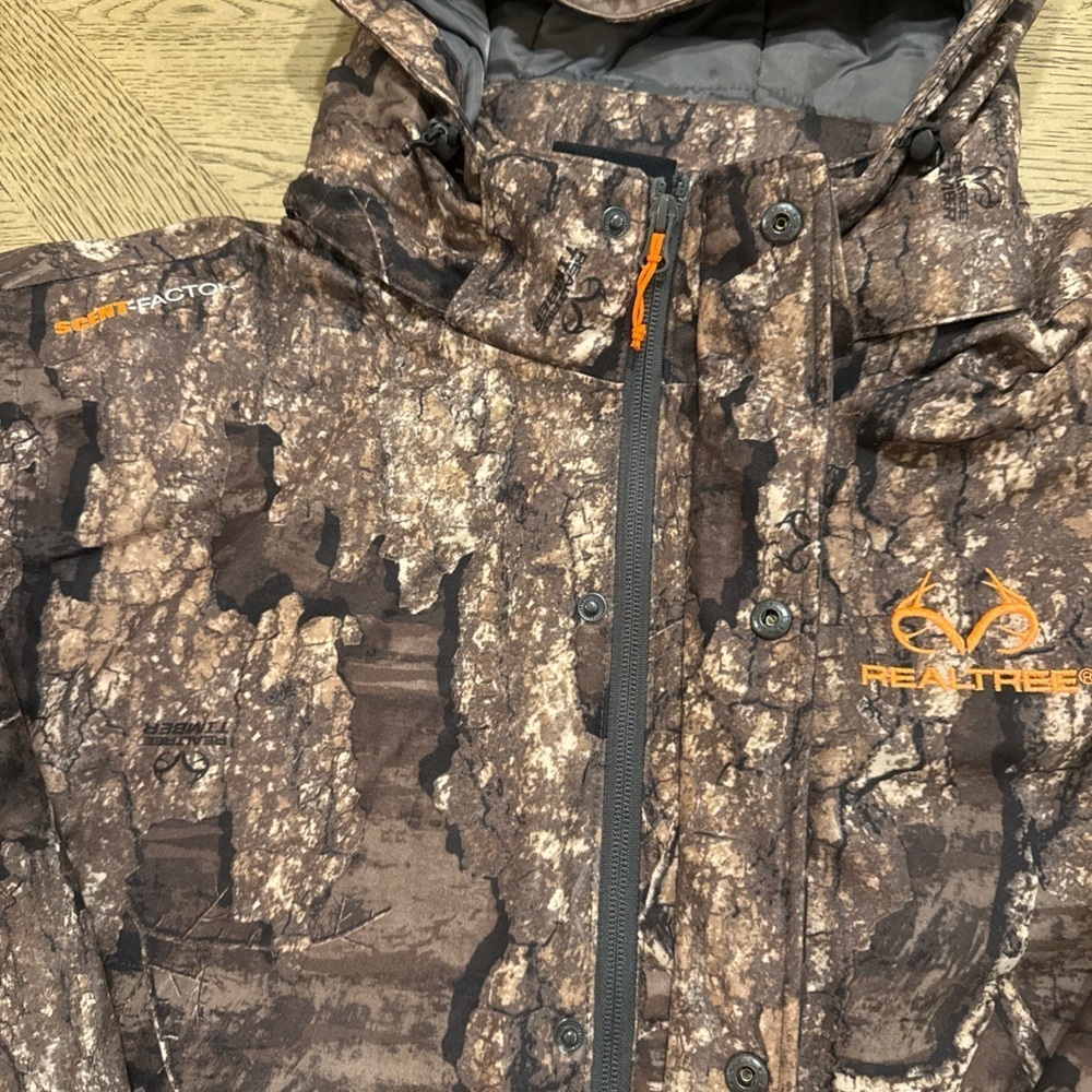 REALTREE Scent Blocker Shield Insulated Jacket Size XL - Picture 2 of 4